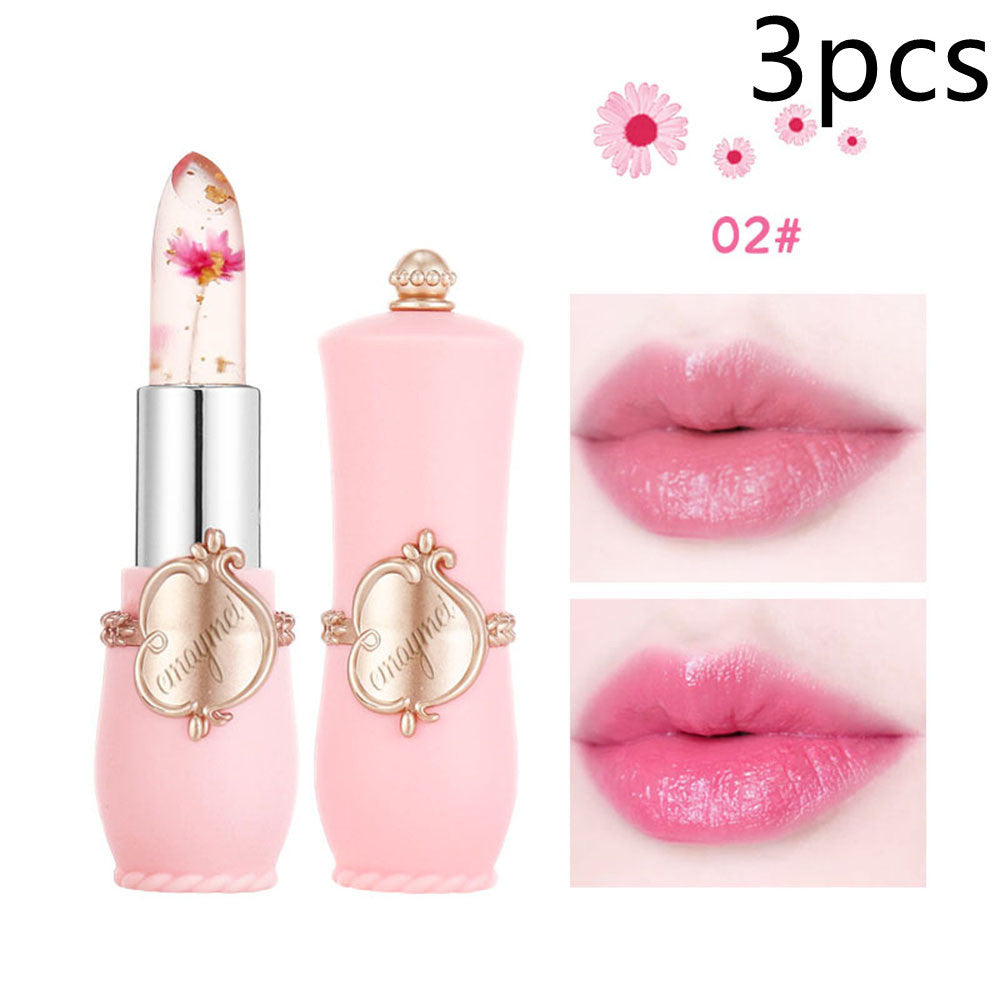 Maymei Moisturizing Lip Balm Dried Flower Color Changing Lipstick Maymei Moisturizing Lip Balm Dried Flower Color Changing Lipstick